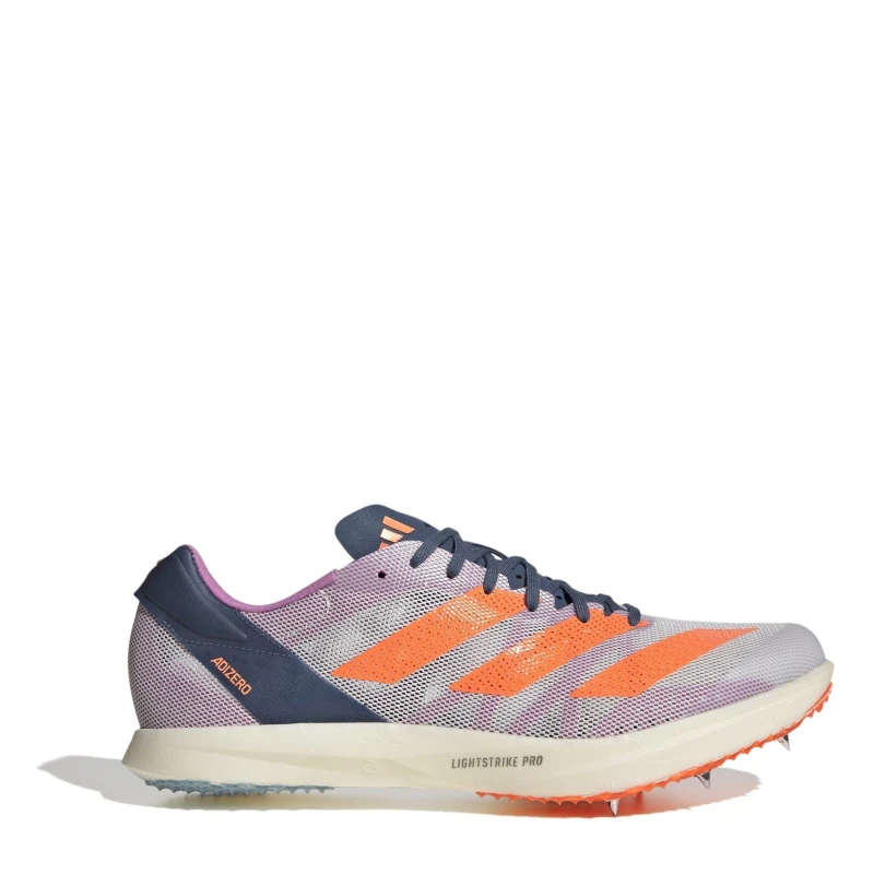 Image of adidas Mens Adizero Avanti Track Running Spike Grey/Sorang male 9.5 (44)