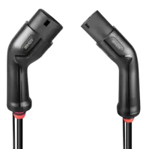 Image of Lindy 30111 electric vehicle charging cable Black Type 2 3 7 m
