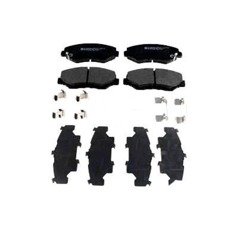 Image of ZIMMERMANN 23868.170.2 Brake pad set Front Axle, with acoustic wear warning, Photo corresponds to scope of supply Brake Pad Set,disc brake (402)