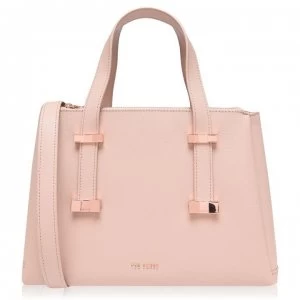 Image of Ted Baker Julieet Stru Leather Bag - Taupe