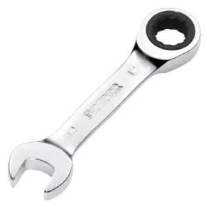 Image of Draper HI-TORQ Metric Stubby Ratchet Combination Spanner, 12mm