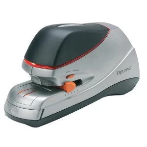 Image of Rexel Optima 40 Electric Stapler Silver/Black