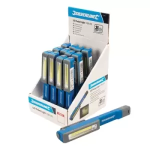Image of Silverline LED Pocket Light Display Box 12pce - COB LED 1.5W 12pce