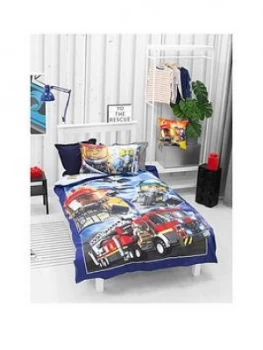 Lego City Adventures Town Single Duvet Cover And Pillowcase Set