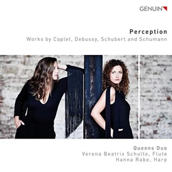 image of Queens Duo - Perception: Works By Caplet, Debussy, Schubert and Schumann CD