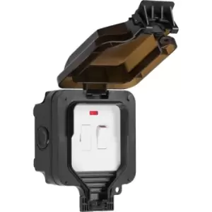 Image of KnightsBridge IP66 13A Switched Fused Spur with Neon