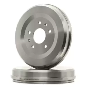 Image of RIDEX Brake Drum LAND ROVER 123B0120 HRC2712,SDC100110,SDC100130 Rear Brakes,Drum Brake