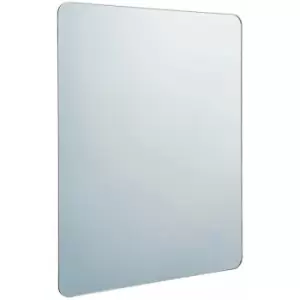Image of Loops - Wall Light IP44 Mirrored Glass & Silver Paint 14W LED Bulb Included