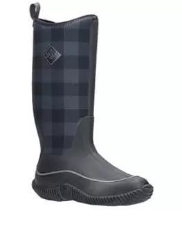 Image of Muck Boots Muck Boot Hale Wellington Boot, Black/Grey, Size 4, Women