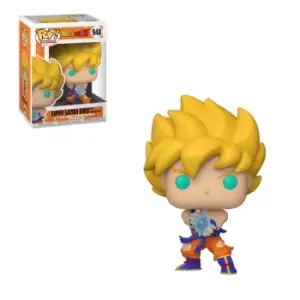 image of Dragonball Z SS Goku w/ Kamehameha Wave Funko Pop Vinyl