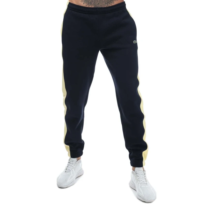 Image of Lacoste Graphic Track Pants - Blue Blue XS