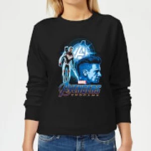 image of Avengers: Endgame Hawkeye Suit Womens Sweatshirt - Black - S