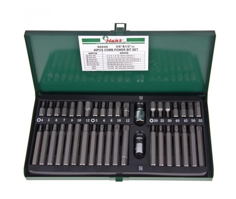 Image of HANS Screwdriver Bit Set HANS 06040