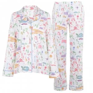 image of Bedhead Hit The Road Cotton PJ Set - 4207B HitRoad