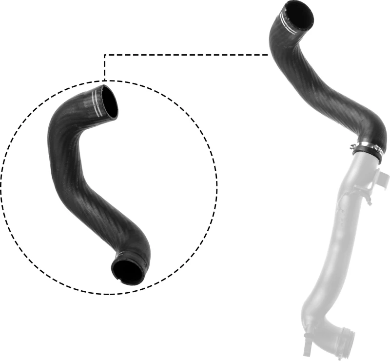 Image of GATES Charger intake hose GATES 09-0514