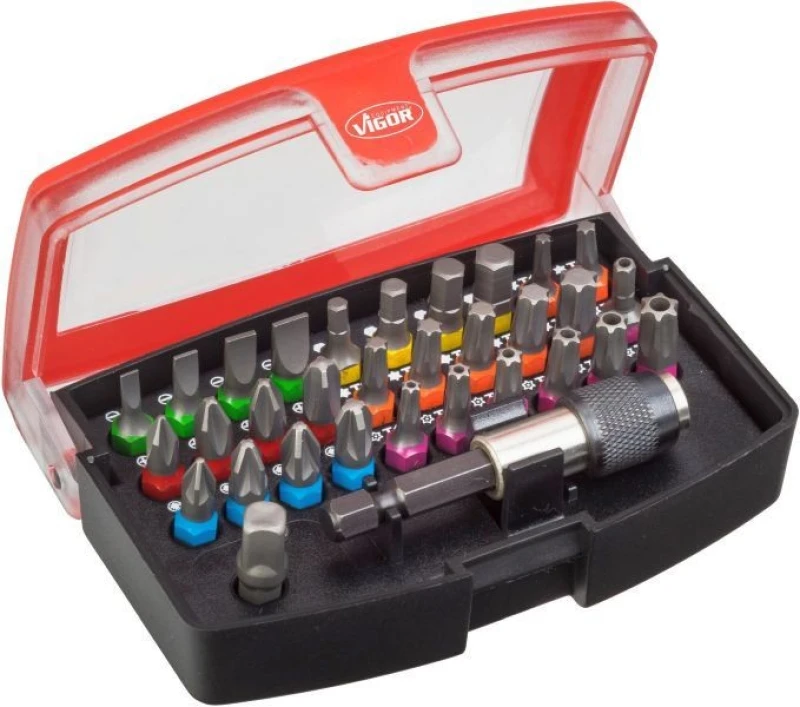 Image of Screwdriver Bits Set VIGOR V5019