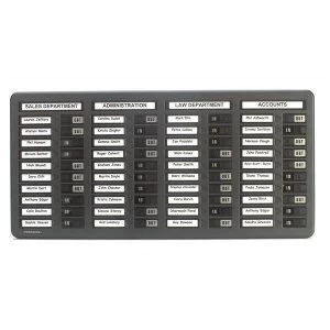 Image of 40 Name In Out Board 360mm x 732mm