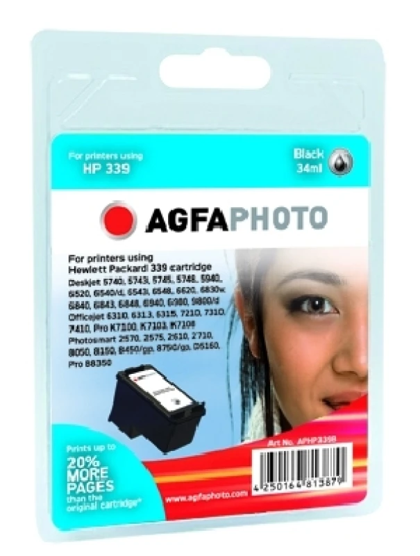 Image of AgfaPhoto APHP339B ink cartridge Black