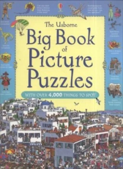 Image of The Usborne Big Book of Picture Puzzles by Jane Bingham and Rosie Heywood and Kamini Khanduri and Dominic Groebner Paperback