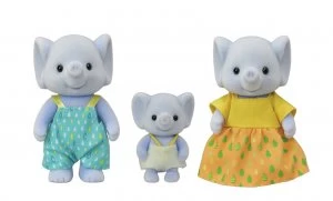 image of Sylvanian Families Elephant Family - 3 Figures