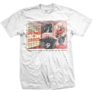 Image of StudioCanal - Kind Hearts & Coronets Unisex Large T-Shirt - White