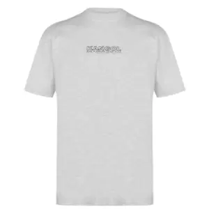 image of Kangol Back Logo T Shirt Mens - Grey