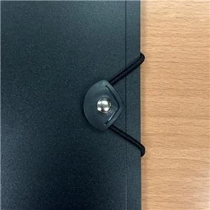 Image of 5 Star A4 Display Book Hardback Cover Polypropylene 36 Pockets Black