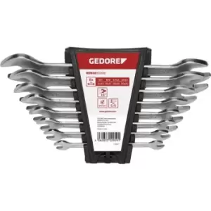 Image of Gedore Open ended spanner set size6-22mm 8pcs