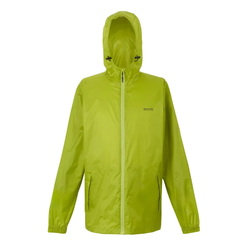 Image of Regatta Men 'Pack-It III' Waterproof Packaway Jacket in Olive Size: Medium Olive M Male 5063019983448