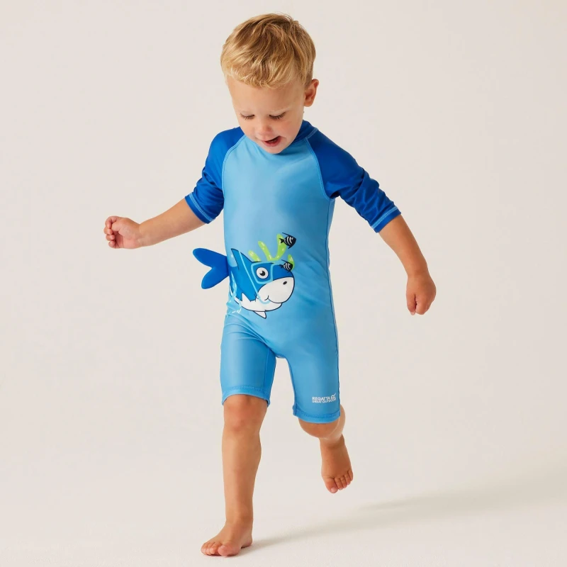 Image of Regatta Animal Swimsuit Bubble The Shar unisex 12-18 Mont