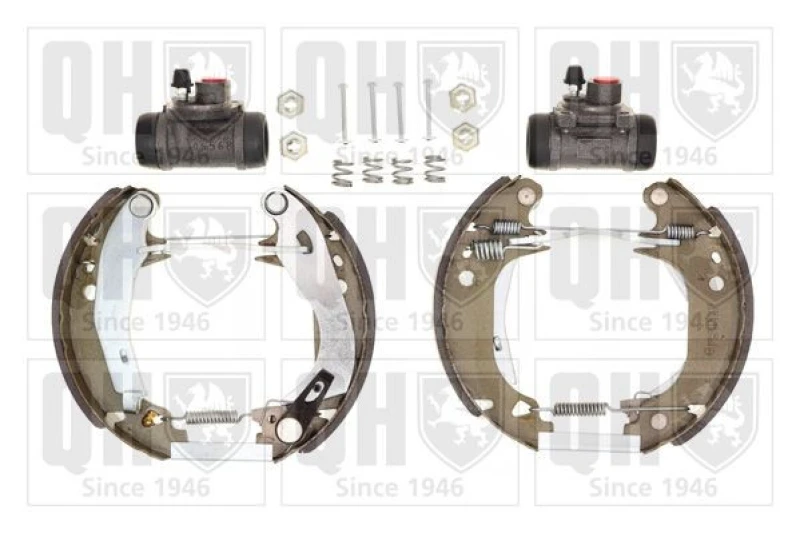 Image of QUINTON HAZELL Brake Shoe Set QUINTON HAZELL BS804K2