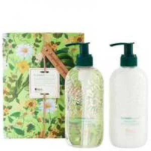 Image of RHS Flower Blooms Daisy Garland Hand Wash and Lotion Set