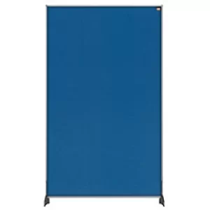 Impression Pro Desk Divider Screen Felt Surface 600X1000MM Blue