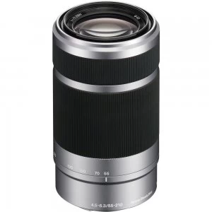 image of Sony SEL55210 55 210mm F4.5 6.3mm Lens Silver