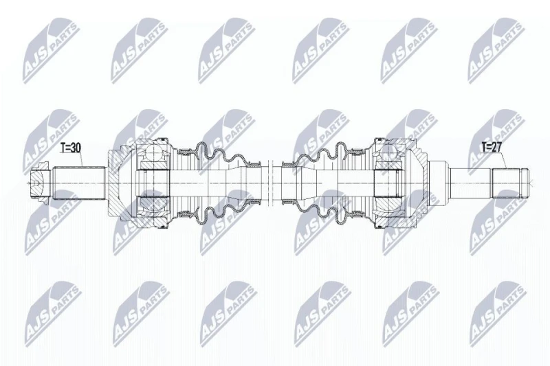 Image of NTY Drive shaft NTY NPW-BM-077