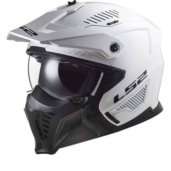 Image of LS2 OF606 Drifter Solid White 06 Multi Helmet Size 2XL