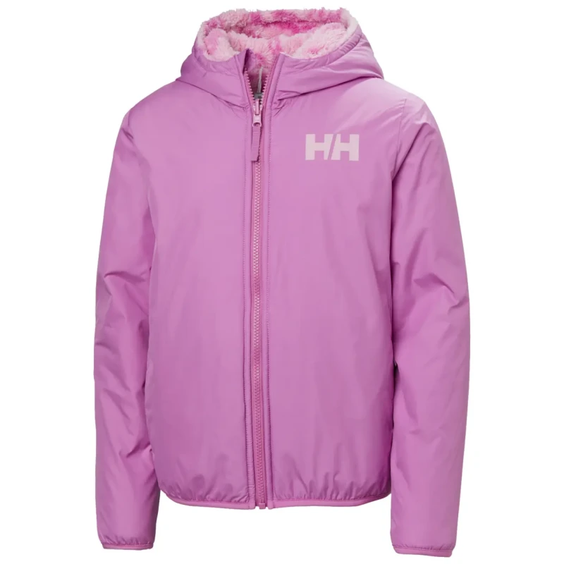Image of Helly Hansen Reversible hooded fleece for kids Helly Hansen Champ Rose Unisex 12 ans
