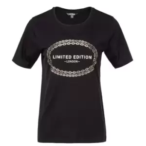Image of Golddigga Fashion T Shirt Ladies - Black