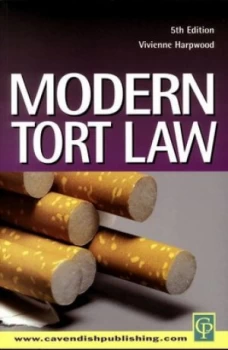 Image of Modern Tort Law by V.H. Harpwood Paperback