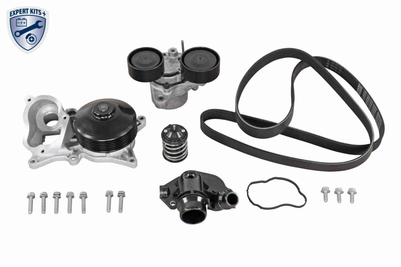 Image of Water pump and timing belt kit VAICO V20-50103-BEK