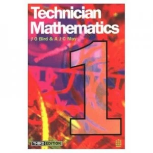 Image of Technician Mathematics 1 by J.O. Bird Book