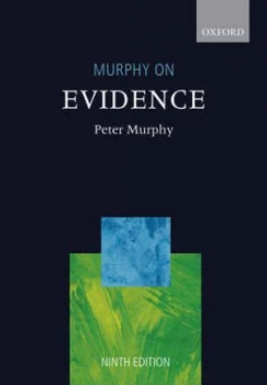 Image of Murphy on Evidence by Peter Murphy Paperback