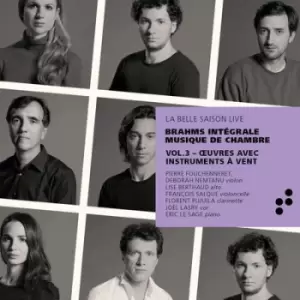 Image of Brahms Integrale Musique De Chambre Oeuvres Avec Instruments A Vent - Volume 3 by Johannes Brahms CD Album