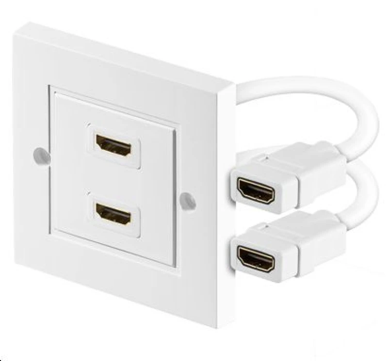Image of Microconnect HDMWALL2 socket-outlet HDMI White