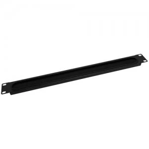 Image of Tripp Lite 1U Cable Pass-Through Panel with Brush Strip