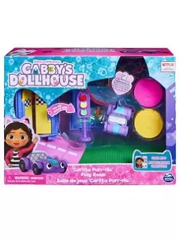 image of Gabby's Dollhouse Deluxe Room Playset - Carlita Playroom, One Colour