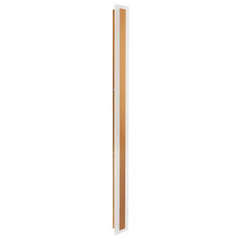 Image of BELIANI Beliani - Outdoor LED Wall Light Lamp 100cm Steel Gold Rosalie 396557