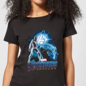 image of Avengers: Endgame Nebula Suit Womens T-Shirt - Black