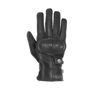 image of Helstons Eagle Summer Leather Black T10