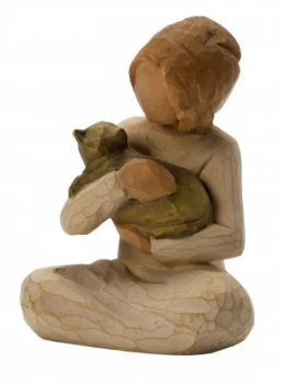 image of Willow Tree Kindness Girl Figurine